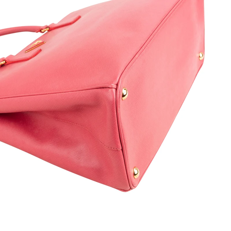 Prada Saffiano Leather Large Galleria Tote Handbag