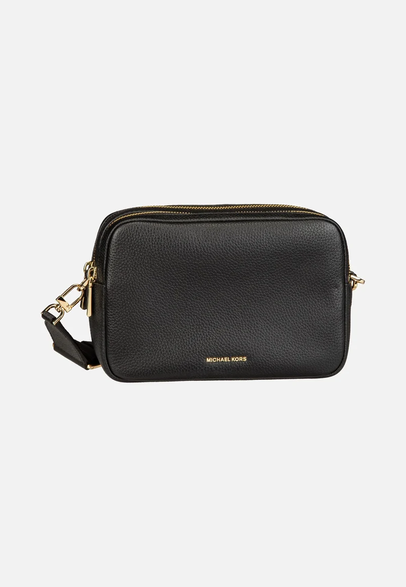 Bryant Medium Double Zip Chain Black - Crossbody Bag
