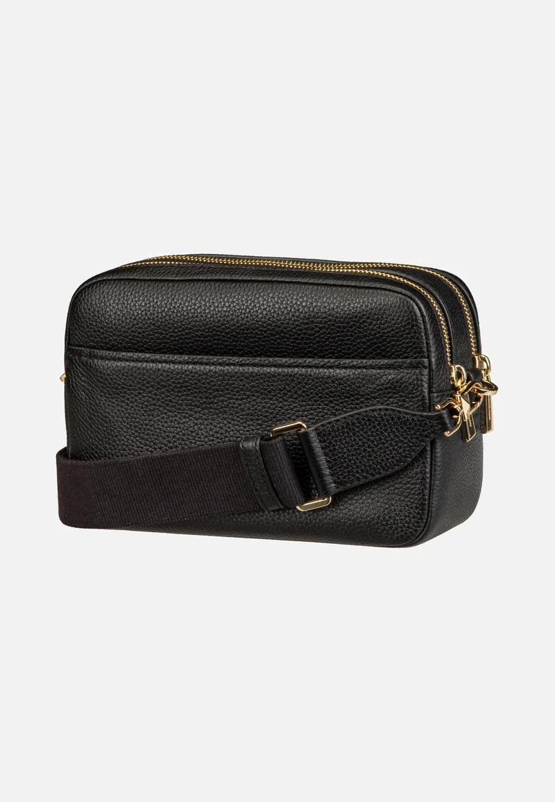Bryant Medium Double Zip Chain Black - Crossbody Bag
