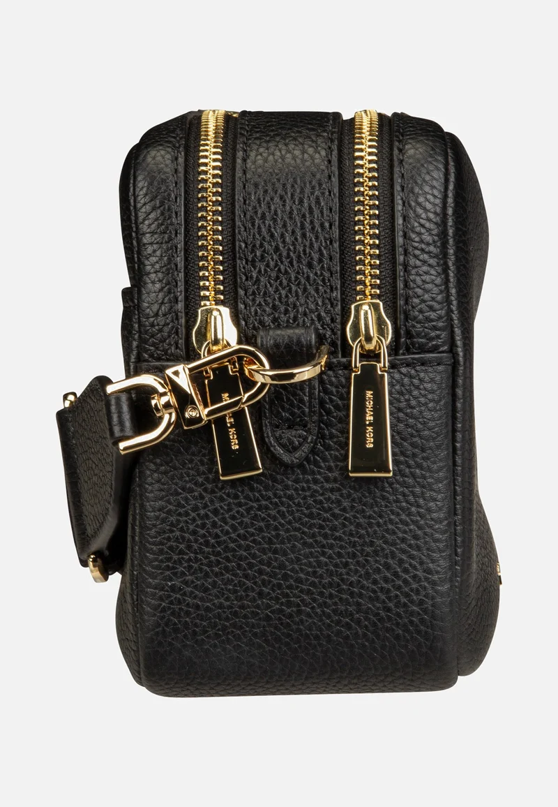 Bryant Medium Double Zip Chain Black - Crossbody Bag
