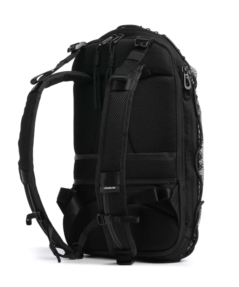 Côte&Ciel Ladon Rucksack black/cream
