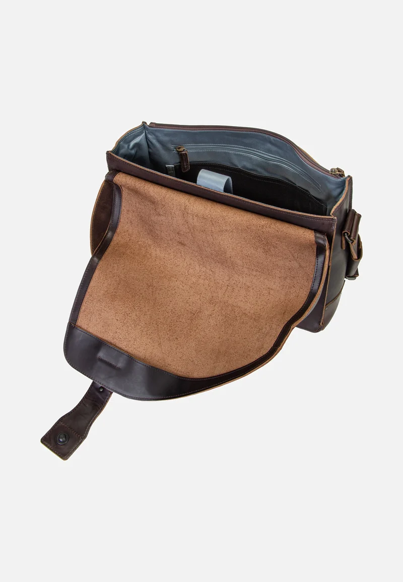 Medium Judd Dark Brown - Messenger Bag
