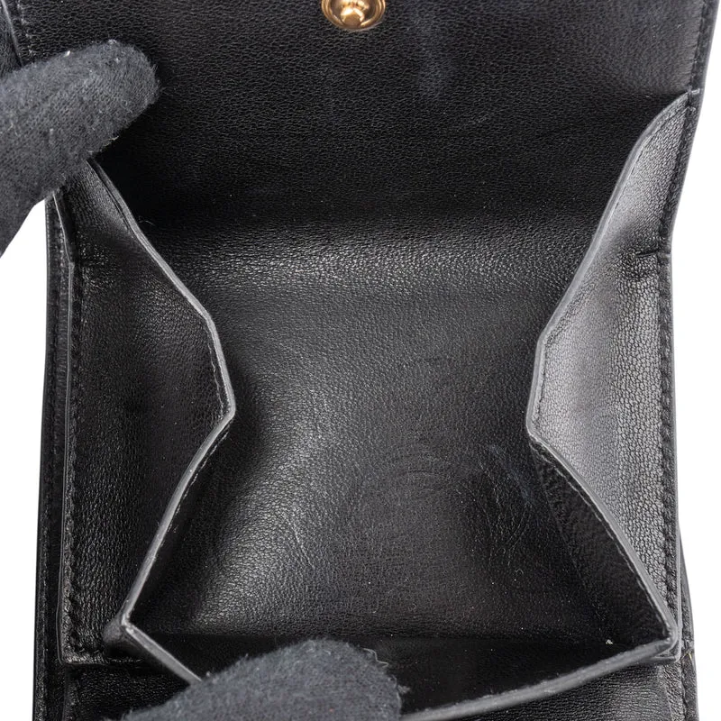 Saint Laurent Quilted Leather Small Envelope Wallet