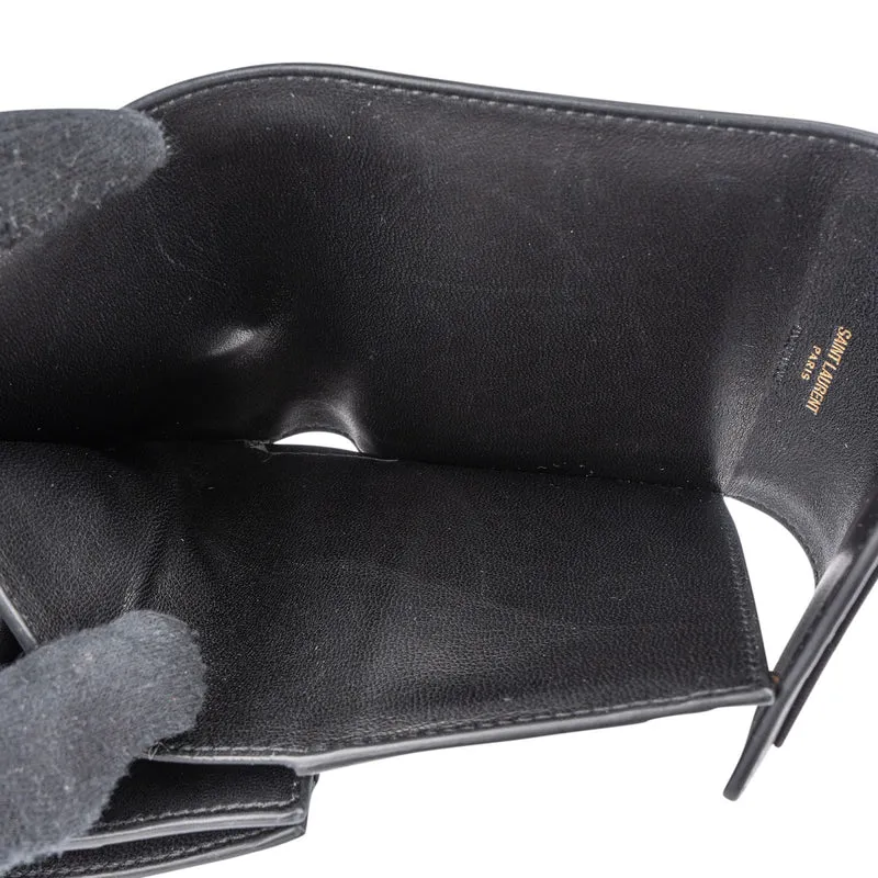 Saint Laurent Quilted Leather Small Envelope Wallet