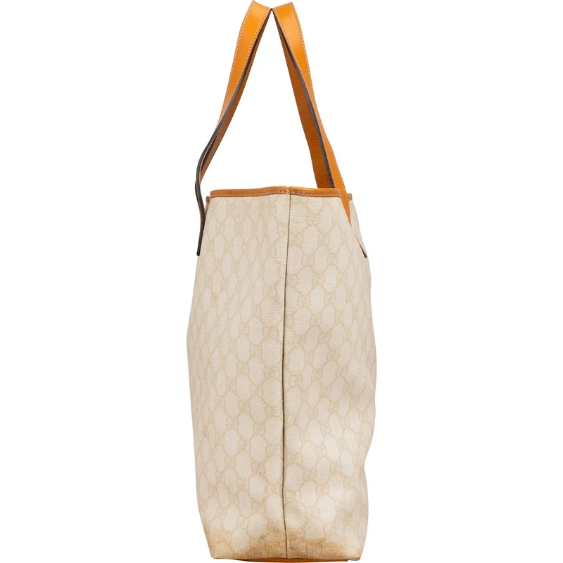 Gucci Monogram GG Canvas Tote Shoulder Bag