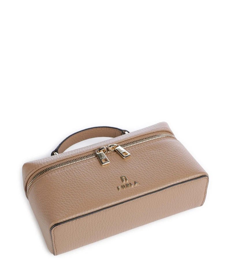 Furla Camelia Micro Umhängetasche toffee