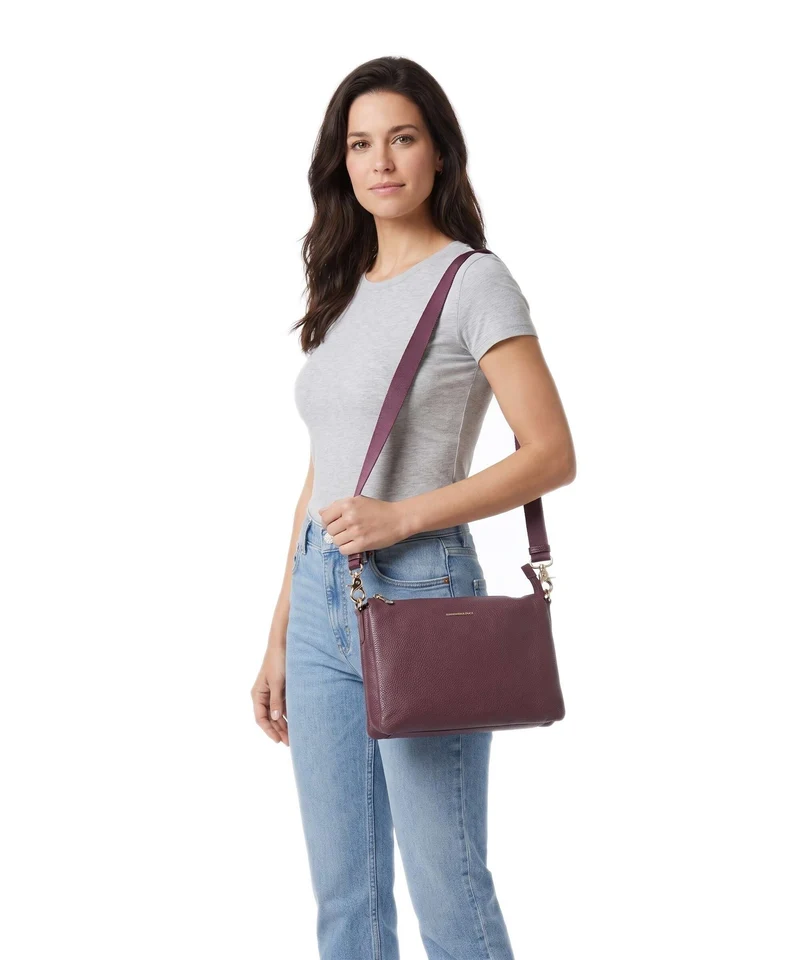Mandarina Duck Mellow Leather Umhängetasche sin