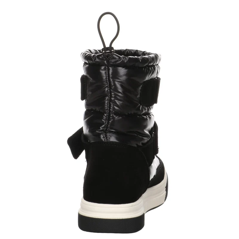 Marc Cain Damen Stiefel Schuhe Boots Leder-/Textilkombination Elegant Freizeit Uni Damen Frauen Boots Boot Schuhe Warmfutter warm Leder Veloursleder