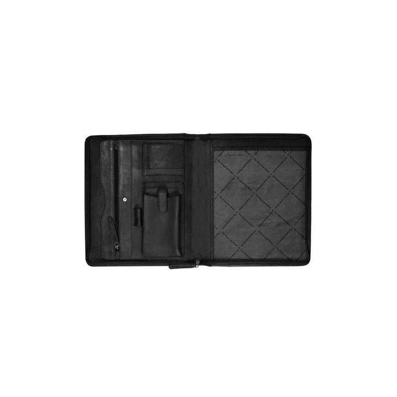 The Chesterfield Brand Wax Pull Up Barnet Schreibmappe Leder 29 cm