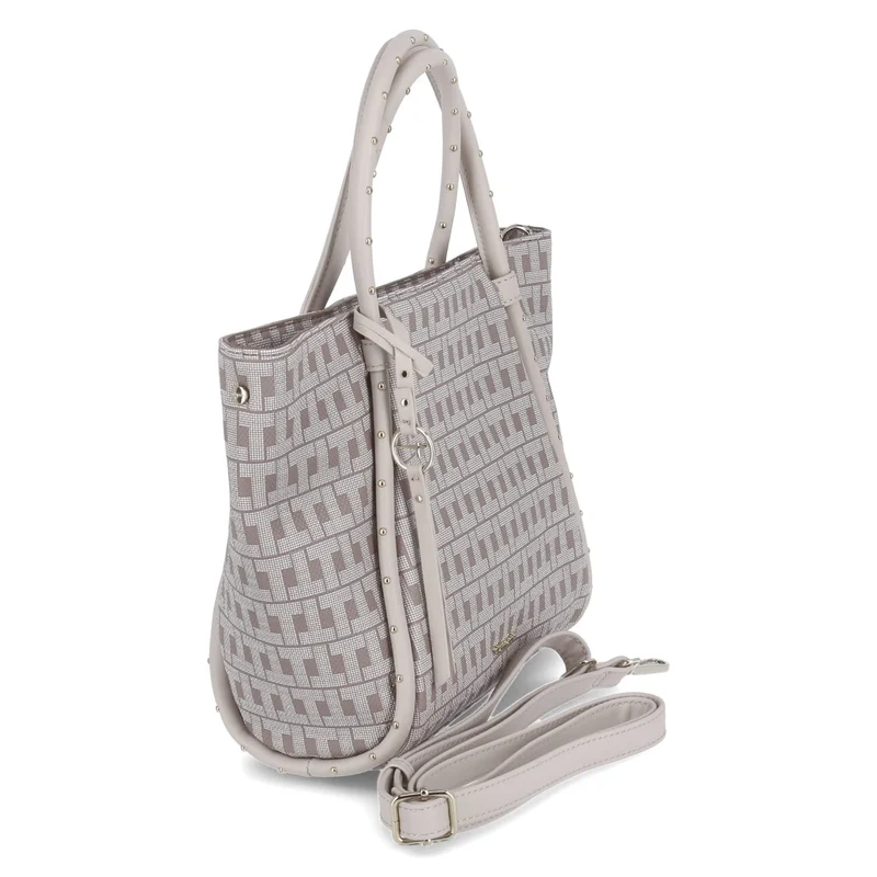 Tamaris Shopper Linn 32265 Damen Handtaschen Ornament lighttaupe 911
