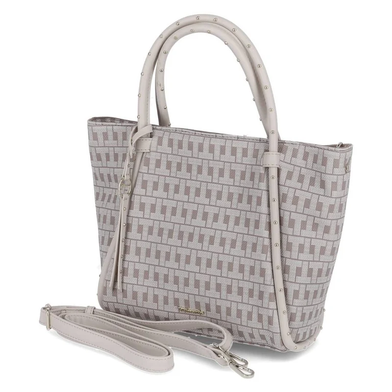 Tamaris Shopper Linn 32265 Damen Handtaschen Ornament lighttaupe 911