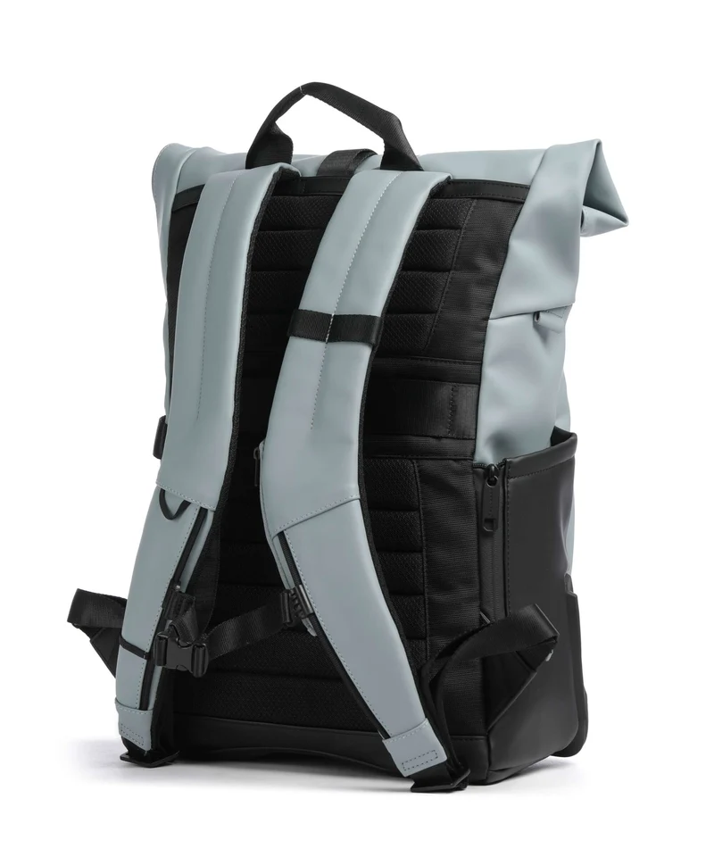 Piquadro Ducati C2OWD Rolltop Rucksack blue/black