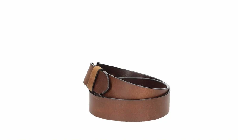 Ledergürtel 40 mm breit Cognac
