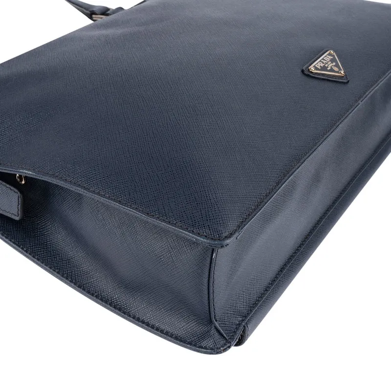 Prada Saffiano Leather Business Handbag