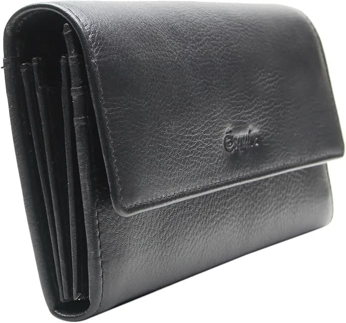 Langbörse Peru RIFID Schwarz