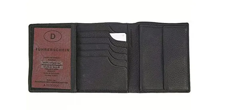 Brieftasche Deer Schwarz