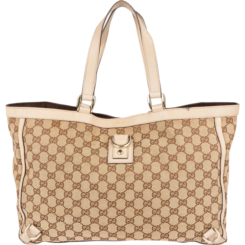 Gucci Monogram GG Canvas Abbey Handbag