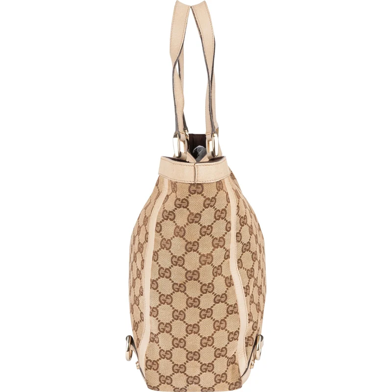 Gucci Monogram GG Canvas Abbey Handbag