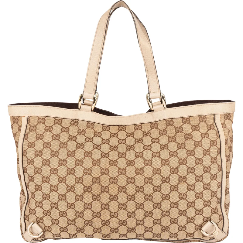 Gucci Monogram GG Canvas Abbey Handbag