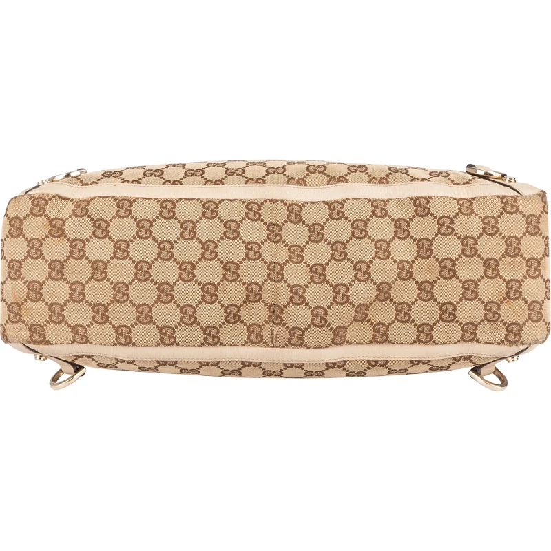 Gucci Monogram GG Canvas Abbey Handbag