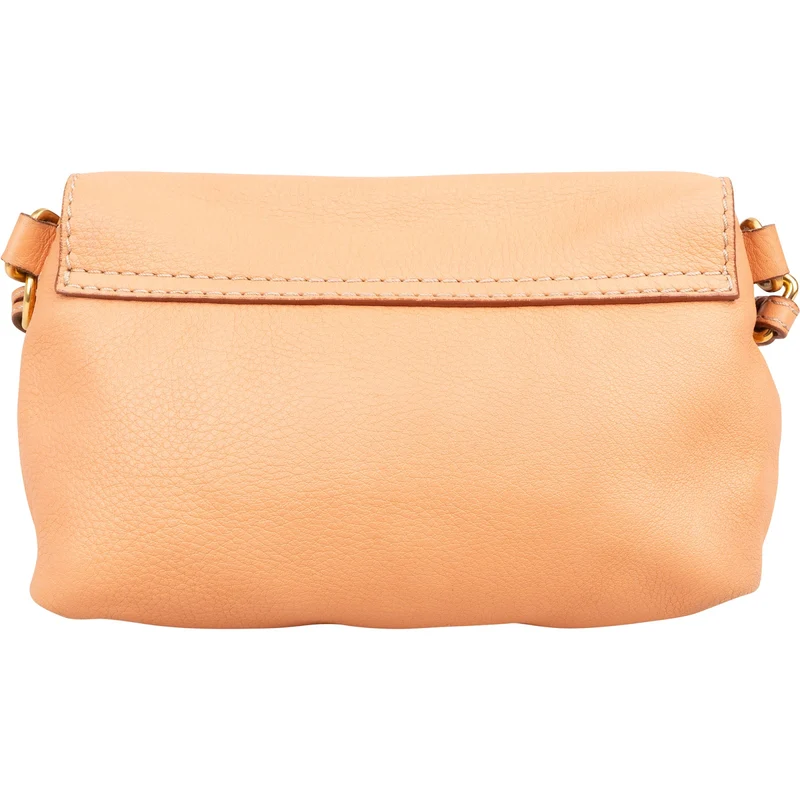 Chloé Grained Leather Mini Marcie Crossbody Bag