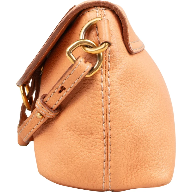 Chloé Grained Leather Mini Marcie Crossbody Bag