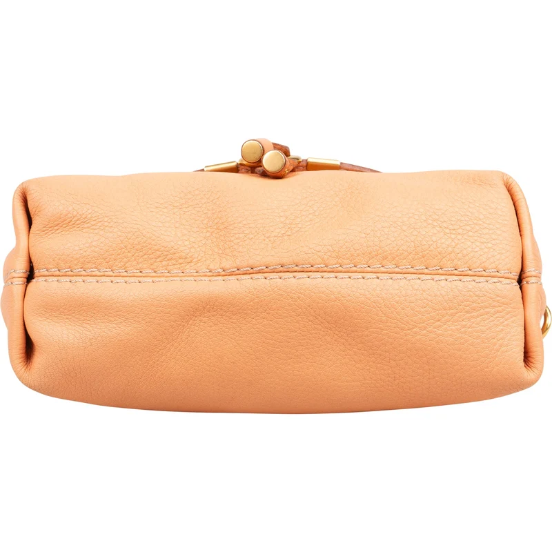 Chloé Grained Leather Mini Marcie Crossbody Bag