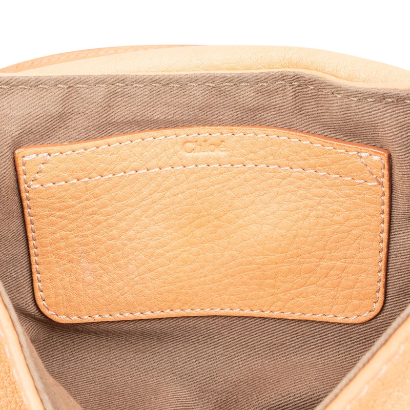 Chloé Grained Leather Mini Marcie Crossbody Bag