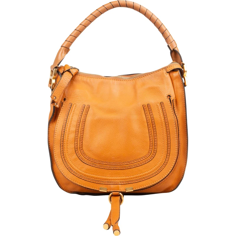 Chloé Leather Marcie Hobo Shoulder Bag