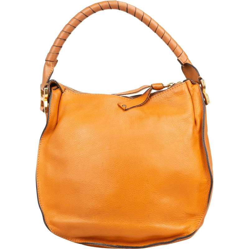 Chloé Leather Marcie Hobo Shoulder Bag