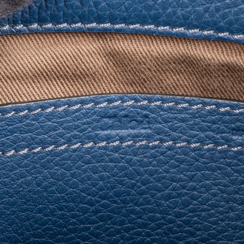 Chloé Grained Calfskin Marcie Small Saddle Crossbody Bag