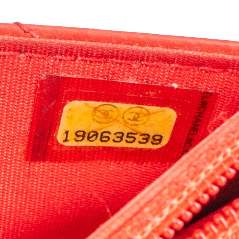 Chanel Stitching Leather Wallet on Chain Crossbody Bag