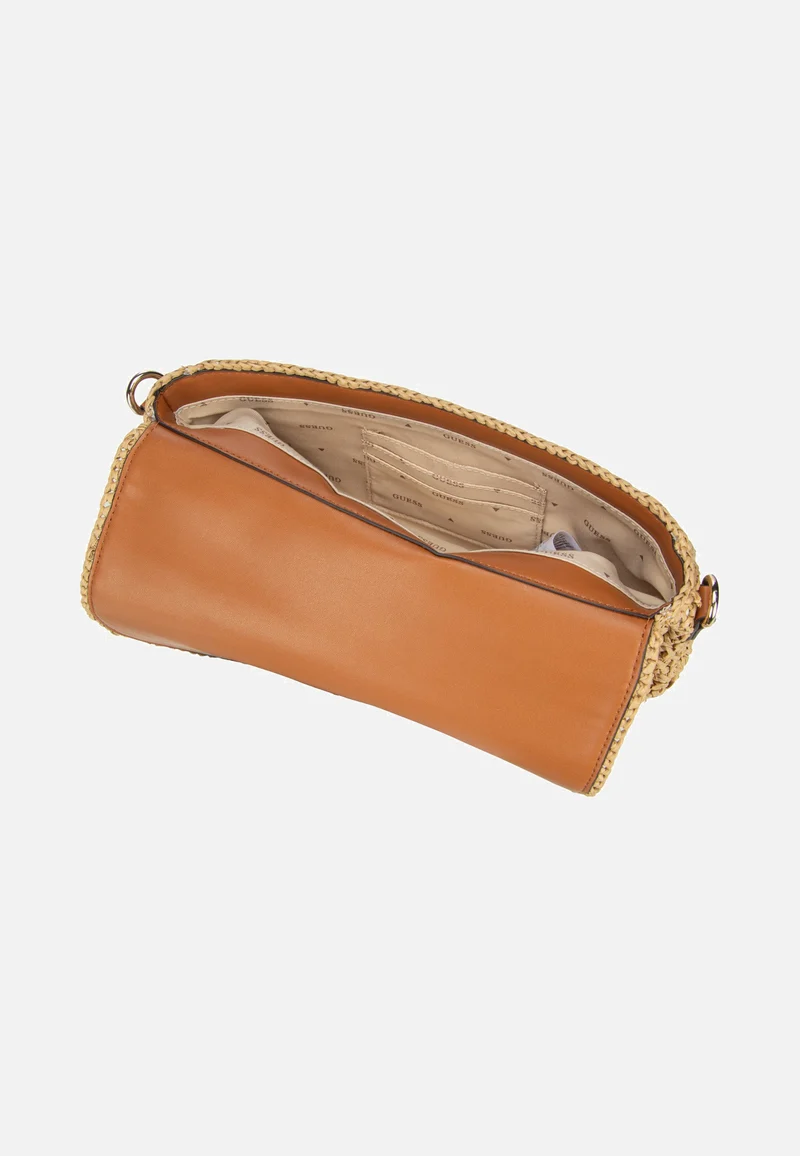 Ofelia Flap Shoulder 23190 Natural/Cognac - Schultertasche