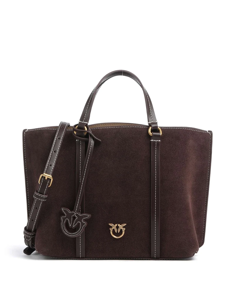 Pinko Carrie Classic Handtasche borgogna/antique gold