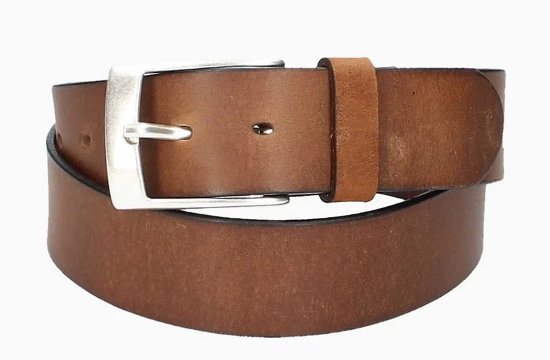 Ledergürtel 40 mm Cognac