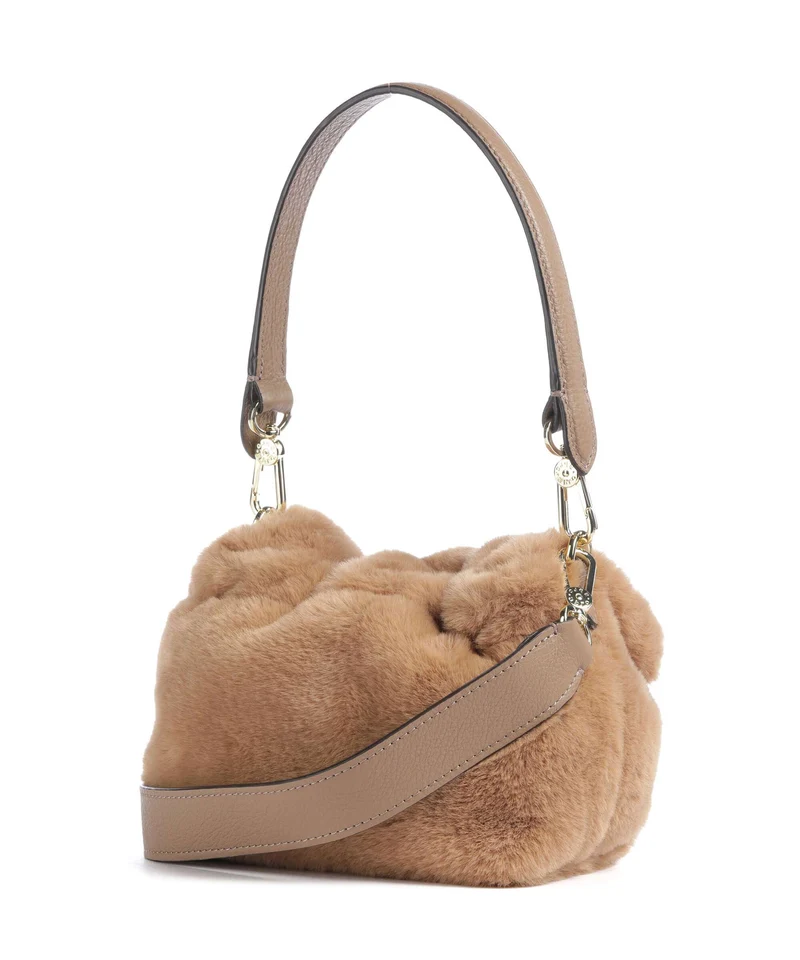 Abro Temi Small Schultertasche cappuccino