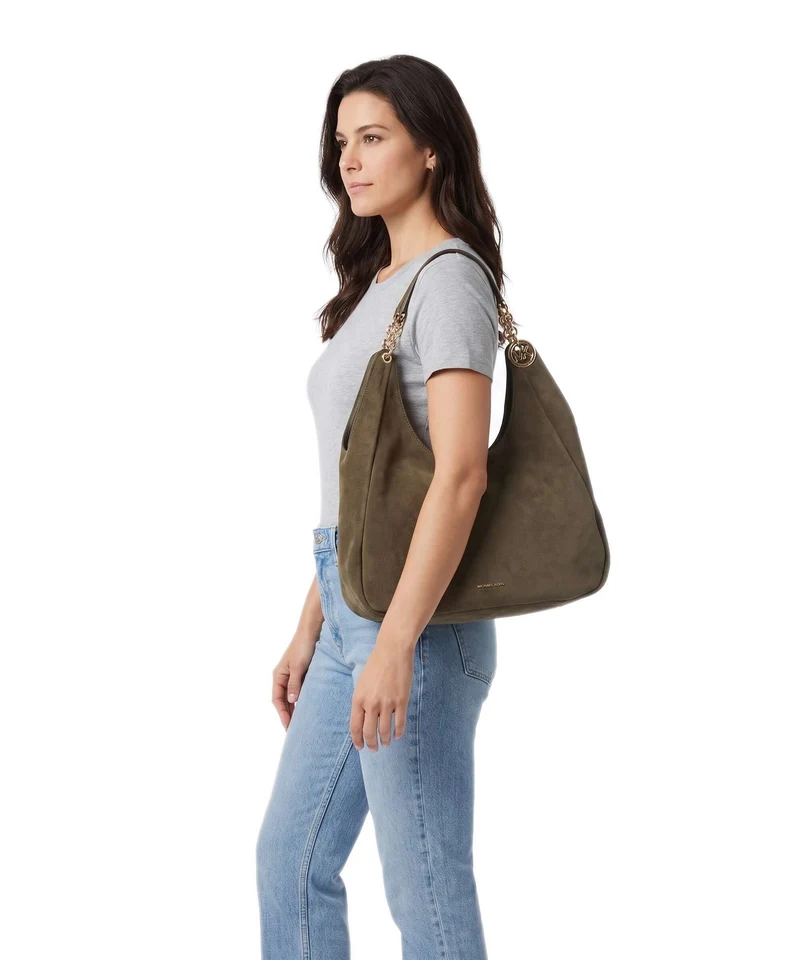 Michael Kors Ellie Large Beuteltasche loden