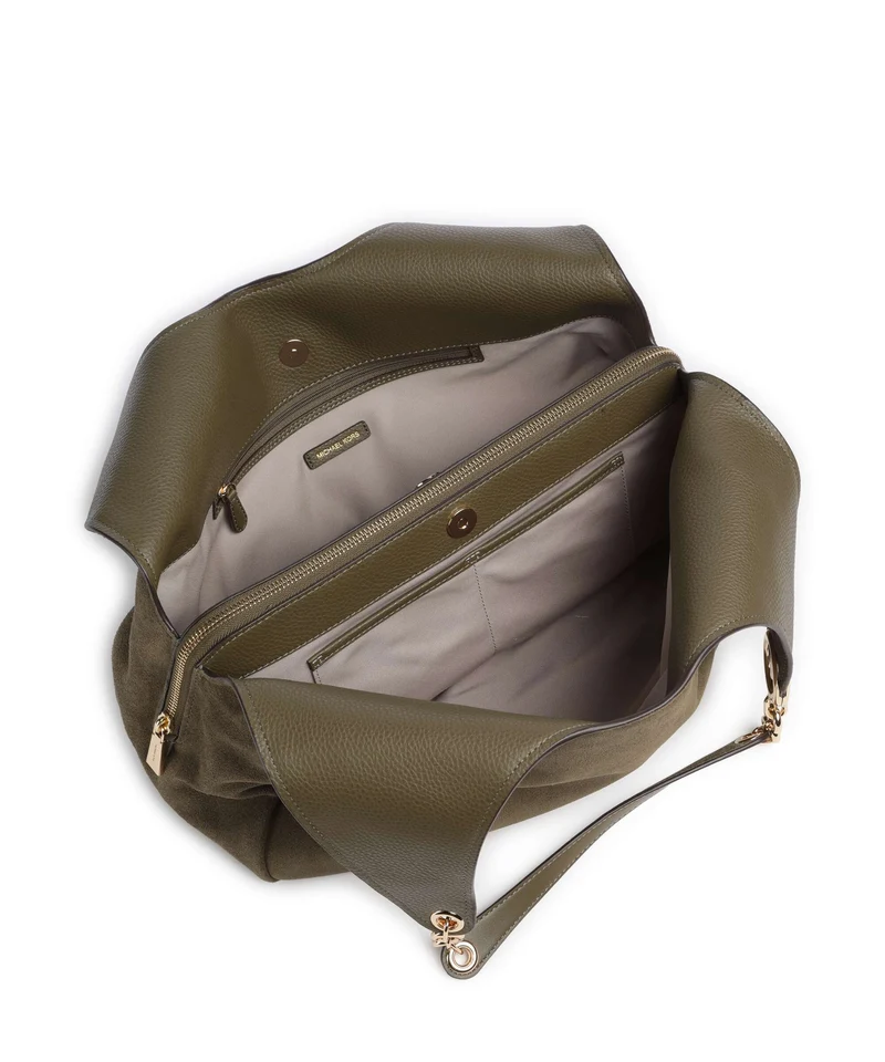 Michael Kors Ellie Large Beuteltasche loden
