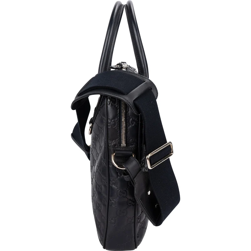Gucci Guccissima Leather Business Handbag