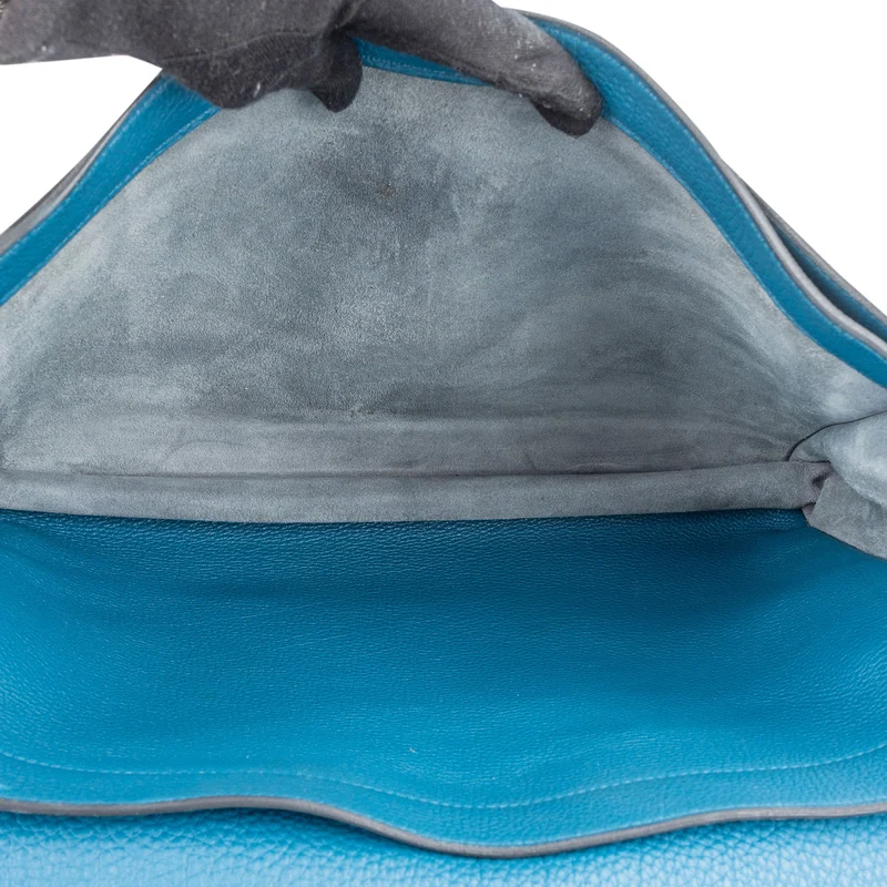 Hermès Gris Togo Leather Sac à Dépêches Business Handbag
