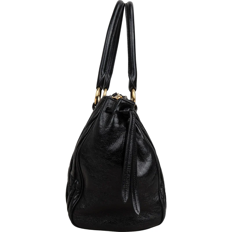 Miu Miu Matelassé Vitello Lux Bow Handbag