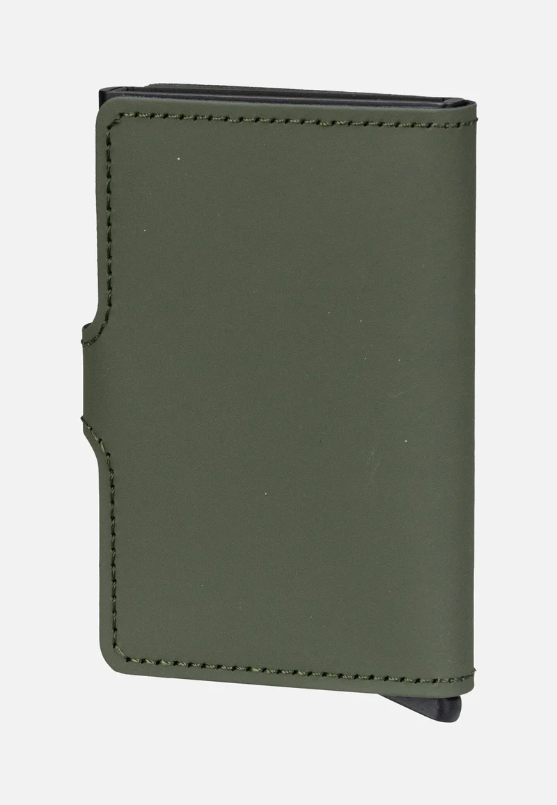 Miniwallet Matte Green-Black - Portemonnaie