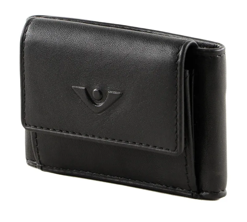 VOI LEATHER DESGIN & CO. Geldbörse schwarz