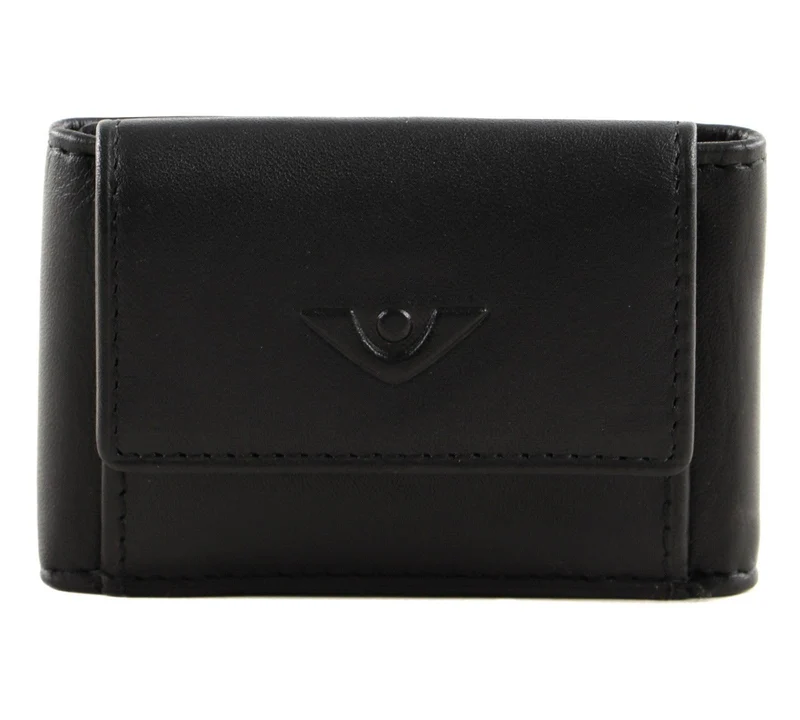 VOI LEATHER DESGIN & CO. Geldbörse schwarz
