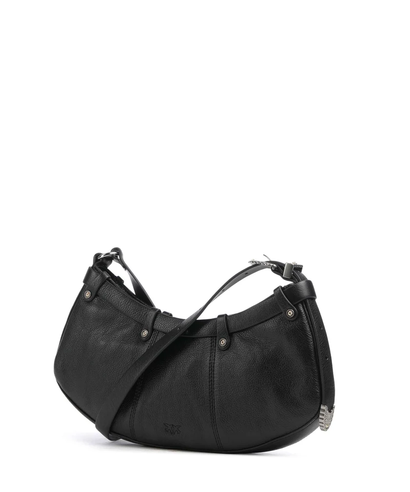 Pinko Pocket Mini Schultertasche nero limousine/mix gold