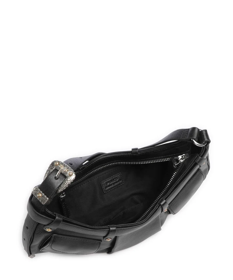 Pinko Pocket Mini Schultertasche nero limousine/mix gold