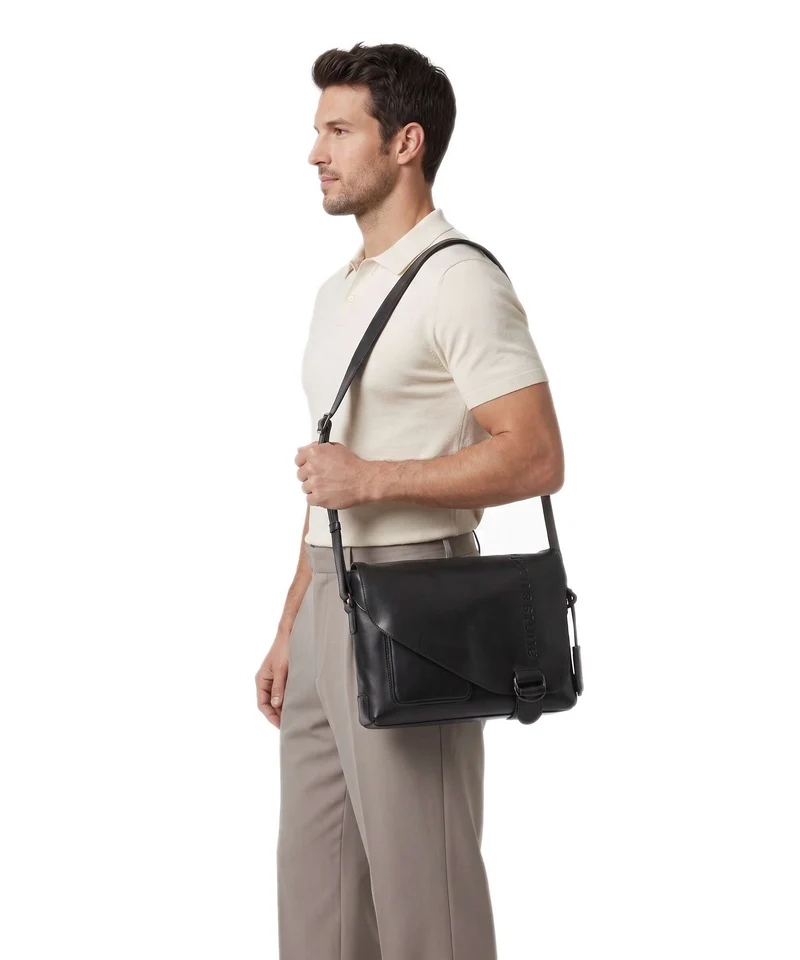 Aunts & Uncles Heritage Judd Kuriertasche black