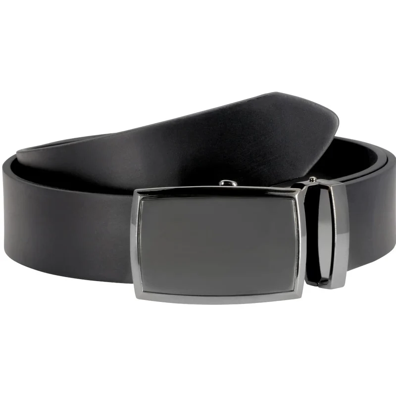 LINDENMANN AUTOmatik Gürtel Herren, Gürtel mit Automatikschliesse Herren, Gürtel stufenlos verstellbar