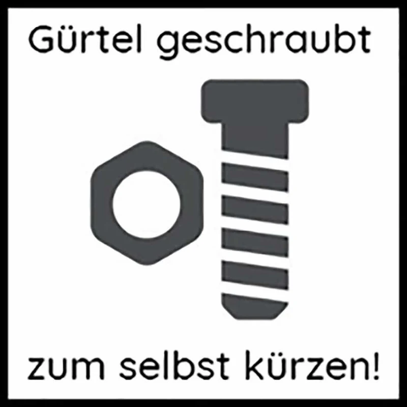 Ledergürtel 40 mm breit Vintage Hellbraun