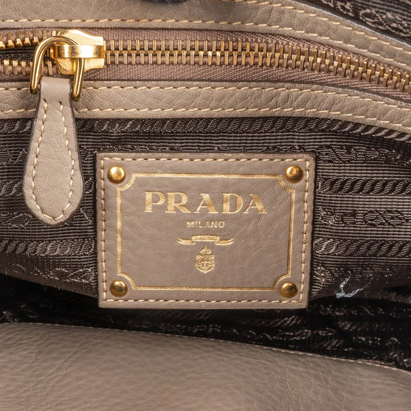 Prada Vitello Daino Hobo Handbag